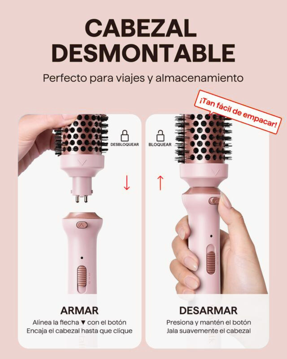 Multi Curl, rizador de cerámica 5 en 1