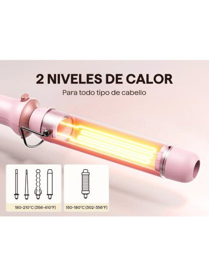 Multi Curl, rizador de cerámica 5 en 1